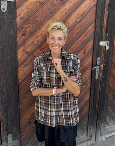 Lene Beier x Lind - LBSkovhuggeren Skjorte - Brown